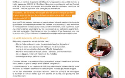 La santé à domicile en danger : les PSAD tirent la sonnette d’alarme