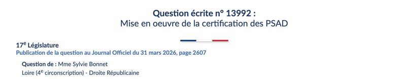 🎙️ Certification des PSAD : le SNADOM interpelle le Gouvernement