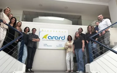 Visite de terrain chez notre adhérent ARARD.