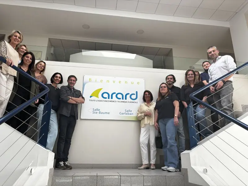 Visite de terrain chez notre adhérent ARARD.